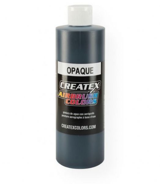 Createx 5211-16 Opaque Airbrush Paint 16oz Black; Made with lightfast pigments and durable resins; Works on fabric, wood, leather, canvas, plastics, aluminum, metals, ceramics, poster board, brick, plaster, latex, glass, and more; Colors are water-based, non-toxic, and meet ASTM D4236 standards; Shipping Weight 1.50 lbs; Shipping Dimensions 2.50 x 2.50 x 8.50 inches; UPC 717893652116 (CREATEX521116 CREATEX-5111-16 PAINTING)