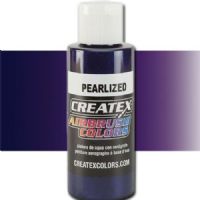 Createx 5301 Createx Purple Airbrush Color, 2oz; Made with light-fast pigments and durable resins; Works on fabric, wood, leather, canvas, plastics, aluminum, metals, ceramics, poster board, brick, plaster, latex, glass, and more; Colors are water-based, non-toxic, and meet ASTM D4236 standards; Professional Grade Airbrush Colors of the Highest Quality; UPC 717893253016 (CREATEX5301 CREATEX 5301 ALVIN 5301-02 25308-6413 PEARLESCENT PURPLE 2oz) 