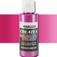 Createx 5302 Createx Magenta Airbrush Color, 2oz; Made with light-fast pigments and durable resins; Works on fabric, wood, leather, canvas, plastics, aluminum, metals, ceramics, poster board, brick, plaster, latex, glass, and more; Colors are water-based, non-toxic, and meet ASTM D4236 standards; Professional Grade Airbrush Colors of the Highest Quality; UPC 717893253026 (CREATEX5302 CREATEX 5302 ALVIN 5302-02 25308-3033 PEARLESCENT MAGENTA 2oz)Q 