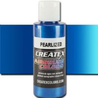 Createx 5304 Createx Blue Airbrush Color, 2oz; Made with light-fast pigments and durable resins; Works on fabric, wood, leather, canvas, plastics, aluminum, metals, ceramics, poster board, brick, plaster, latex, glass, and more; Colors are water-based, non-toxic, and meet ASTM D4236 standards; Professional Grade Airbrush Colors of the Highest Quality; UPC 717893253047 (CREATEX5304 CREATEX 5304 ALVIN 5304-02 25308-5203 PEARLESCENT BLUE 2oz) 