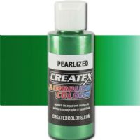 Createx 5305 Createx Green Airbrush Color, 2oz; Made with light-fast pigments and durable resins; Works on fabric, wood, leather, canvas, plastics, aluminum, metals, ceramics, poster board, brick, plaster, latex, glass, and more; Colors are water-based, non-toxic, and meet ASTM D4236 standards; Professional Grade Airbrush Colors of the Highest Quality; UPC 717893253054 (CREATEX5305 CREATEX 5305 ALVIN 5305-02 25308-7103 PEARLESCENT GREEN 2oz) 