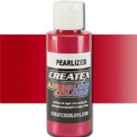 Createx 5309 Createx Red Airbrush Color, 2oz; Made with light-fast pigments and durable resins; Works on fabric, wood, leather, canvas, plastics, aluminum, metals, ceramics, poster board, brick, plaster, latex, glass, and more; Colors are water-based, non-toxic, and meet ASTM D4236 standards; Professional Grade Airbrush Colors of the Highest Quality; UPC 717893253092 (CREATEX5309 CREATEX 5309 ALVIN 5309-02 25309-3203 PEARLESCENT RED 2oz) 