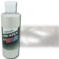 Createx 5310-04 Airbrush Paint, 4oz, Pearlescent White; Made with light-fast pigments and durable resins; Works on fabric, wood, leather, canvas, plastics, aluminum, metals, ceramics, poster board, brick, plaster, latex, glass, and more; Colors are water-based, non-toxic, and meet ASTM D4236 standards; Dimensions 2.75" x 2.75" x 5.00"; Weight 0.5 lbs; UPC 717893453102 (CREATEX531004 CREATEX 5310-04 ALVIN AIRBRUSH PEARLESCENT WHITE) 