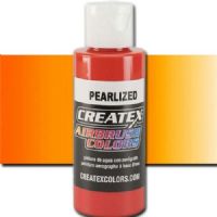 Createx 5312 Createx Tangerine Airbrush Color, 2oz; Made with light-fast pigments and durable resins; Works on fabric, wood, leather, canvas, plastics, aluminum, metals, ceramics, poster board, brick, plaster, latex, glass, and more; Colors are water-based, non-toxic, and meet ASTM D4236 standards; Professional Grade Airbrush Colors of the Highest Quality; UPC 717893253122 (CREATEX5312 CREATEX 5312 ALVIN 5312-02 25308-4633 PEARLESCENT TANGERINE 2oz) 