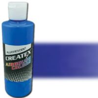 Createx 5403-04 Airbrush Paint, 4oz, Pearlescent Fluorescent Blue; Made with light-fast pigments and durable resins; Works on fabric, wood, leather, canvas, plastics, aluminum, metals, ceramics, poster board, brick, plaster, latex, glass, and more; Colors are water-based, non-toxic, and meet ASTM D4236 standards; Dimensions 2.75" x 2.75" x 5.00"; Weight 0.5 lbs; UPC 717893454031 (CREATEX540304 CREATEX 5403-04 ALVIN AIRBRUSH PEARLESCENT FLUORESCENT BLUE) 