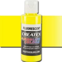 Createx 5405 Createx Yellow Fluorescent Airbrush Color, 2oz; Made with light-fast pigments and durable resins; Works on fabric, wood, leather, canvas, plastics, aluminum, metals, ceramics, poster board, brick, plaster, latex, glass, and more; Colors are water-based, non-toxic, and meet ASTM D4236 standards; Professional Grade Airbrush Colors of the Highest Quality; UPC 717893254051 (CREATEX5405 CREATEX 5405 ALVIN 5405-02 25308-4003 FLUORECENT YELLOW 2oz) 