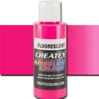 Createx 5407 Createx Hot Pink Fluorescent Airbrush Color, 2oz; Made with light-fast pigments and durable resins; Works on fabric, wood, leather, canvas, plastics, aluminum, metals, ceramics, poster board, brick, plaster, latex, glass, and more; Colors are water-based, non-toxic, and meet ASTM D4236 standards; Professional Grade Airbrush Colors of the Highest Quality; UPC 717893254075 (CREATEX5407 CREATEX 5407 ALVIN 5407-02 25308-3293 FLUORECENT HOT PINK 2oz) 