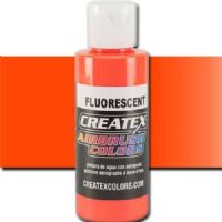 Createx 5409 Createx Orange Fluorescent Airbrush Color, 2oz; Made with light-fast pigments and durable resins; Works on fabric, wood, leather, canvas, plastics, aluminum, metals, ceramics, poster board, brick, plaster, latex, glass, and more; Colors are water-based, non-toxic, and meet ASTM D4236 standards; Professional Grade Airbrush Colors of the Highest Quality; UPC 717893254099 (CREATEX5409 CREATEX 5409 ALVIN 5409-02 25308-4563 FLUORECENT ORANGE 2oz) 