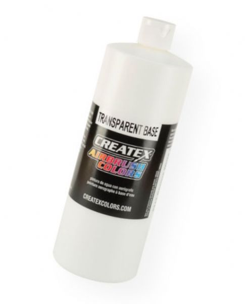 Createx 5601-32 Airbrush Transparent Base 32 oz; Use the transparent base medium to add to colors to increase transparency and lighten colors; 32 oz bottle; Shipping Weight 2.4 lb; Shipping Dimensions 3.5 x 3.5 x 9.5 in; UPC 717893356014 (CREATEX560132 CREATEX-560132 CREATEX-5601-32 CREATEX-560132 DRAWING)