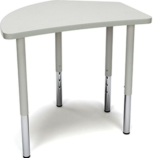 OFM CREST-LL-GRYNB Crest Adapt Table, 5-range height adjustability, 30.75