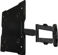 Crimson A40 AV Articulating Arm Wall Mount, 2.5" - 63.5 mmDepth from wall, 21" - 533 mm Max extension, 15°/-5° Tilt, 180° Pivot, 80 lbs Weight capacity, Fits most TV's from 13" to 40", Fits all VESA mounting patterns up to 200 x 200 mm, Scratch resistant epoxy powder coat finish, Aluminum / high grade cold rolled steel construction, Multiple attachment points for different mounting surfaces offers additional safety, UPC 815885013003 (A40 A-40 A 40) 