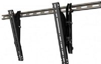 Crimson WMLU Wall Mounted Unistrut Menu Board Brackets with Plumb and Tilt Adjustment, Black, Fast and Easy Installation, Ideal for Displays 30"-65"+, Supports Displays Up to 120lbs, Attaches to 1-5/8 Unistrut in Minutes, 2.90" (74.5mm) Depth From Wall, 402mm High Max Mounting Pattern, Up to 18° of Tilt Adjustment for a Variety of Viewing Angles, UPC 081588501782 (CRIMSONWMLU WM-LU WML-U) 