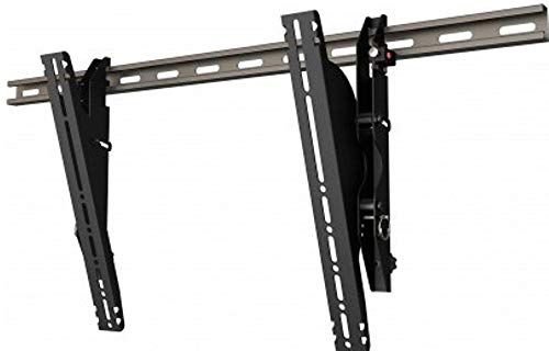 Crimson WMLU Wall Mounted Unistrut Menu Board Brackets with Plumb and Tilt Adjustment, Black, Fast and Easy Installation, Ideal for Displays 30
