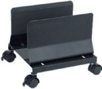 Aidata CS001EB Metal Mobile Desktop CPU Holder Stand, Black, Adjustable from 5.25in to 8.6in, Four Swivel Casters with 2 built-in brakes, Made in Taiwan, Sipping Dimensions 10.5 x 11 x 2.5 inches, Shipping Weight 7.8 lbs, EAN 4711234632085 (CS-001EB CS 001EB CS001-EB CS001 EB)  