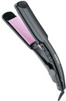 Conair CS19VCS Ceramic Instant Heat Hair Straightener; 2" extra-wide plates with new ceramic technology, which leaves hair silky smooth, reduces flyaways and eliminates damaging hot spots by distributing heat evenly; Floating plate for better contact and straighter results; 25 variable heat settings for every type of hair; 30-second instant heat-up; UPC 074108020741 (CS-19VCS CS 19VCS CS19-VCS CS19 VCS) 