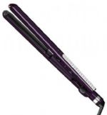 Conair CS710R Infiniti Pro by Conair 1 in. Ceramic Flat Iron; Tourmaline Ceramic technology provides anti-frizz and anti-static results,with less damage; 89% straighter, less frizz; 455°F highest ceramic heat; 15-second heat-up; 30 heat settings; 3X smoother surface for faster glide; High shine and smoothness; Auto-off; Bonus: One 'n Only Argan Oil Treatment .25 fl. oz. included!; One 'n Only Argan Oil Treatment helps protect, revitalize and nourish hair; UPC 74108239549 (CS710R CS7-10R) 
