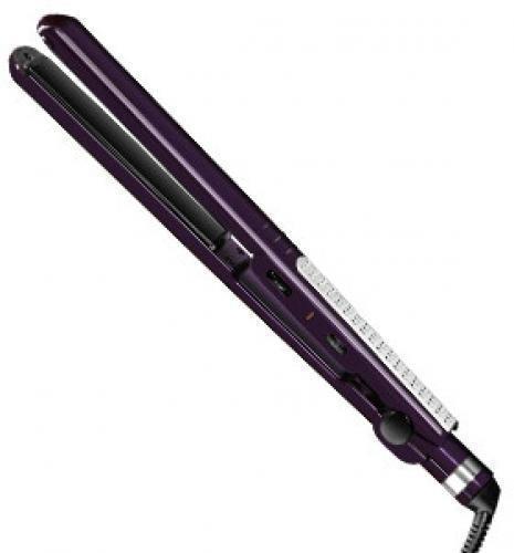 Conair CS710R Infiniti Pro by Conair 1 in. Ceramic Flat Iron; Tourmaline Ceramic technology provides anti-frizz and anti-static results,with less damage; 89% straighter, less frizz; 455F highest ceramic heat; 15-second heat-up; 30 heat settings; 3X smoother surface for faster glide; High shine and smoothness; Auto-off; Bonus: One 'n Only Argan Oil Treatment .25 fl. oz. included!; One 'n Only Argan Oil Treatment helps protect, revitalize and nourish hair; UPC 74108239549 (CS710R CS7-10R)