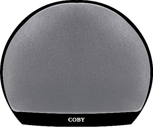 Coby CSBT-313-BLK Portable Bluetooth Dome Speaker, Black; Frequency Response 120-18Hz; Charge Time Up to 2 Hours; 52mm Speaker Drive; Supports any mobile devices with Bluetooth function; Compact, stylish design compliments the functionality of the speaker and is always ready to move when you are; Connects up to 33 feet; UPC 812180022099 (CSBT313BLK CSBT313-BLK CSBT-313BLK CSBT-313 CSBT313BK)