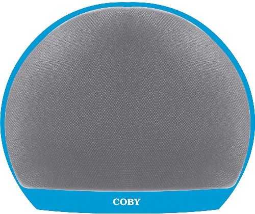 Coby CSBT-313-BLU Portable Bluetooth Dome Speaker, Blue; Frequency Response 120-18Hz; Charge Time Up to 2 Hours; 52mm Speaker Drive; Supports any mobile devices with Bluetooth function; Compact, stylish design compliments the functionality of the speaker and is always ready to move when you are; Connects up to 33 feet; UPC 812180022129 (CSBT313BLU CSBT313-BLU CSBT-313BLU CSBT-313)