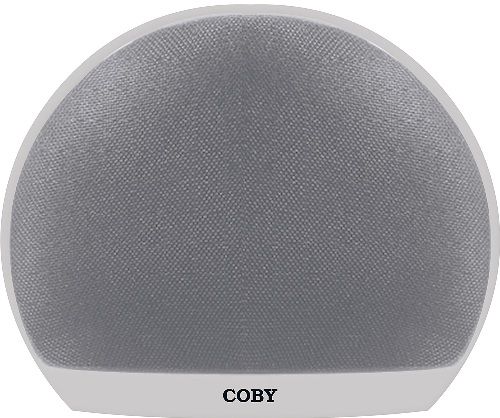 Coby CSBT-313-WHT Portable Bluetooth Dome Speaker, White; Frequency Response 120-18Hz; Charge Time Up to 2 Hours; 52mm Speaker Drive; Supports any mobile devices with Bluetooth function; Compact, stylish design compliments the functionality of the speaker and is always ready to move when you are; Connects up to 33 feet; UPC 812180022105 (CSBT313WHT CSBT313-WHT CSBT-313WHT CSBT-313)