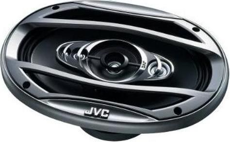 JVC CS-HX6957X Five-Way Coaxial Speaker, 510 Watts Max. Music Power, 80 Watts RMS Power Handling, Frequency Response 25 - 30000Hz, Impedance 4 ohms, Sound Pressure Level 87dB/W.m, Aramid Fiber + Carbon Fiber Composite Olefin Cone Woofer, Poly-Ether Imide Balanced Dome Tweeter, Poly-Ether Imide Dome Super Tweeter, UPC 046838033421 (CSHX6957X CS HX6957X)