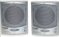 Coby CS-P31 Personal Mini Stereo Speaker System, Two 3" Wide Range Speakers For Extended Frequency Response, Lightweight And Compact For Easy Carrying And Space Saving, Perfect for Desktop/Shelf at Home or Office, 3.5mm Mini Plug For All Types of Portable Audio Use, 2 x right/left channel Speaker System, UPC 716829230312 (CSP31 CS-P31 CS P31 CSP-31 ) 