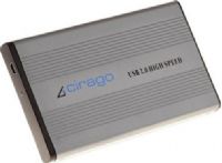 Cirago CST1250 Model CST-1000 Mobile Storage, 250GB Capacity, Slim and compact solution for USB 2.0 Interface, High Speed USB 2.0 Backwards compatible with USB 1.1, Higher Performance Transfers, Plug and Play / Easy to use, Share any data, image, MP3, MP4, video and more, Active LED Power Indicator, UPC 858796050460 (CST1250 CST-1250 CST 1250 CST-1000 CST 1000 CST1000) 