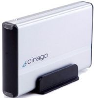 Cirago CST-4000 Series External Storage USB Enclosure, Compact and efficient 3.5 form factor, Reliable storage solution for USB 2.0 interface, Higher performance transfers (up to 480Mbps, USB 2.0), Plug and Play / Easy to use, Share any data, image, music, video and more (CST4000 CST 4000)