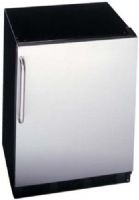 Summit CT66BSSTB Deluxe Under-counter Refrigerator-freezer, 5.3 cu.ft. Capacity with Wrapped Stainless Steel, Interior light, Automatic defrost fresh food section and manual defrost freezer, Adjustable glass shelves, Fruit and vegetable crisper, Energy efficient design, UPC 761101002347 (CT-66BSSTB CT66-BSSTB CT66) 