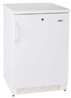Summit CT66LBI Deluxe Under-counter Refrigerator-Freezer with Exclusive Dual-evaporator Cooling, White, 5.3 cu.ft. Capacity, Zero degree freezer, Reversible door, Interior light, Front lock, U.L approved for built-in or freestanding use, 115 volt/ 60 Hz (CT-66LBI CT66L-BI CT66L CT66 CT-66) 
