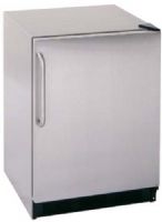Summit CT66LCSS Deluxe Under-counter Refrigerator-Freezer with Fully wrapped stainless steel cabinet and wrapped door with pro handle, Stainless steel, 5.1 cu.ft. Capacity, Automatic defrost fresh food section and manual defrost freezer, UPC 761101009957 (CT-66LCSS CT66L-CSS CT66L CT66) 