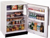 Summit CT67 Large Capacity Under-Counter Refrigerator-Freezer, White with Stainless Steel Frame, 5.3 cu.ft. Capacity, Accepts Door Panel, Dual Evaporator, Interior light, Automatic defrost fresh food section and manual defrost freezer, Adjustable shelves (CT-67 CT/67 CT 67) 