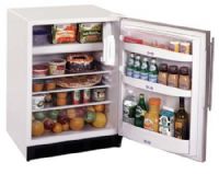 Summit CT67A, 5.3 cu.ft. Free Standing Large Capacity Under-Counter Refrigerator-Freezer White body Almond panel, Accepts Door Panel, Dual Evaporator, Interior light (CT-67-A CT67-A CT67B CT67) 