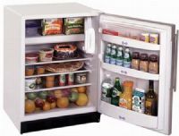 Summit CT67-BISSTB Under-counter built-in Refrigerator-Freezer w/ Glass Shelves, 24 inch wide, 5.3 c.f Capacity, Defrost Type Cycle, White Body Color, Wrapped stainless steel Door Color, 33 1/8" × 23 5/8" × 23 1/2", height adjustable to 34 3/4" Dimensions (CT67-BISSTB CT67BISSTB  CT67 BISSTB  CT-67-BISSTB) 