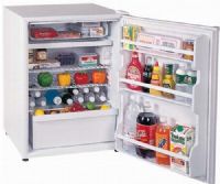 Summit CT70; 6.0 cu. ft. Large Capacity Under-Counter Refrigerator-Freezer in White, 24" Width, Reversible door, Interior light, Adjustable thermostat, U.L approved, 115 volt, 60 hz (CT-70 CT/70 CT7) 