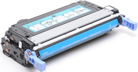 Premium Imaging Products CTB401A Cyan Toner Cartridge Compatible HP Hewlett Packard CB401A for use with HP Hewlett Packard LaserJet CP4005dn and CP4005n Printers, Cartridge yields 7500 pages based on 5% coverage (CT-B401A CT B401A CTB-401A CTB 401A)