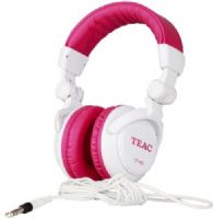 Teac CT-H02P Multi-Use Studio Grade Headphones, Pink, Foldable Design for Easy Compact Transport, Tightly-Stitched, Padded Headband and Ear Bands for Stylish Comfort, Closed-Back Design with a Clean Sound - Rich Bass Response and Crisp Highs, Snap-on 1/8” (3.5mm) to 1/4” (6.3mm) Adapter, Driver Diameter 50mm, Impedance 32 W, UPC 043774023035 (CTH02P CT H02P CT-H02-P CT-H02) 