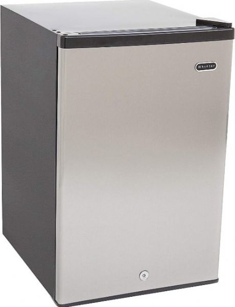Whynter CUF-210SS Upright Freezer with Lock in Stainless Steel, 4