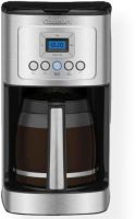 Cuisinart DCC-3200 14 Cup Programmable Coffeemaker with 24h Programmability, Self Clean, and Auto-OFF; With expert coffee-making technology; Brew Strength Control allows you to select Regular or Bold coffee flavor; Fully Automatic with 24 hour programmability, self clean, 1–4 cup setting, auto-off (0–4 hours), and optional ready alert tone; Shipping Weight 9.00lb; Shipping Cubic Feet 1.02; Shipping Dimensions 9.75" x 11.00" x 16.50" (CUISINARTDCC3200 CUISINART-DCC3200 DCC3200 DCC/3200) 