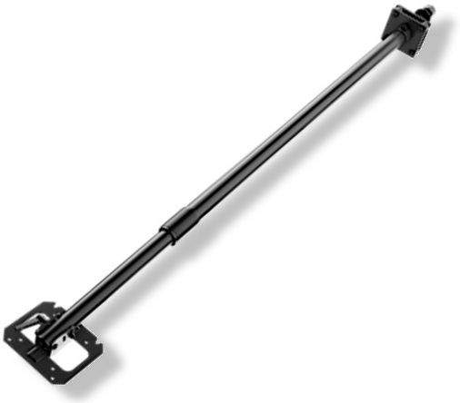 Crimson CV100-35A Complete Unistrut ceiling installation kit; VESA compatible 75x75mm, 100x100mm; Telescoping adjustments from 3'-5', 5'-9' and 8'-15'; Adapter easily attaches to unistrut; Up to 25 degrees of continuous tilt and 360 degrees rotation; Through-column cable routing for an uncluttered look; Post installation leveling; Leveling mechanism located at top, allowing for the pole and monitor to be leveled; UPC 0815885014857 (CV10035A CRIMSON CV100 35A CRIMSON CV100-35A)