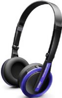 Coby CV145BLU Jammerz Elite Deep Bass Folding Headphones, Blue, 15 mW Rated/100 mW Maximum Input Power, High-performance 40 mm neodymium driver units deliver deep bass sound, Compacting folding design for portability and storage, Adjustable headband for maximum comfort, Frequency Response 20 Hz to 20 kHz, UPC 716829214510 (CV-145BLU CV 145BLU CV145-BLU CV145)  