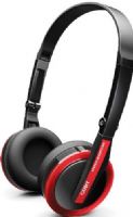 Coby CV145RED Jammerz Elite Deep Bass Folding Headphones, Red, 15 mW Rated/100 mW Maximum Input Power, High-performance 40 mm neodymium driver units deliver deep bass sound, Compacting folding design for portability and storage, Adjustable headband for maximum comfort, Frequency Response 20 Hz to 20 kHz, UPC 716829214527 (CV-145RED CV 145RED CV145-RED CV145)  