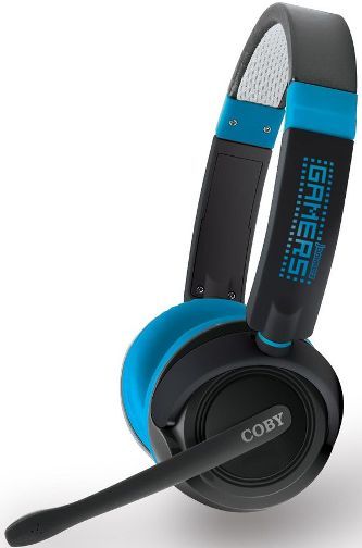 Coby CV470 Jammerz Gamers Universal Multimedia/PC Headphones, 30mW Rated/50mW max input power, High-performance 40mm neodymium driver units deliver deep bass sound, Adjustable boom microphone with in-line volume control, 3.5mm stereo line input jack, 3.5mm microphone jack, Soft cushion design for extreme comfort, UPC 716829247006 (CV-470 CV 470) 