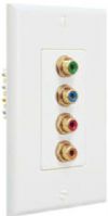 Unicom CVA-FS3AG-EW Wall Component Video/Digital Audio Module, White, Converts High-Res audio and video to Cat 5e/6 UTP Cable, Delivers 480p up to 100m, 720p up to 75m, and high resolution 1080i and 1080p HD quality up to 30m using a Cat6 cable (CVAFS3AGEW CVAFS3AG-EW CVA-FS3AGEW CVA-FS3AG CVAFS3AG) 