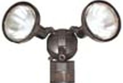 Speco CVC-340LC B/W Outdoor Motion Sensor Security Lights, Bronze Colored Housing, 1/3