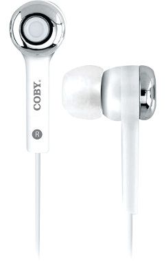 Coby CVE101WH Stereo Earbuds with Built-in Microphone, White; Ergo-Fit Design for ultimate comfort and fit; Outstanding hands-free talking experience on your device; EngineeWhite and tested for optimal comfort and fidelity; One touch answer button; Works with smartphones, tablets, computers, MP3 players and other devices; UPC 812180020637 (CVE 101 WH CVE 101WH CVE101 WH CVE-101-WH CVE-101WH CVE101-WH)