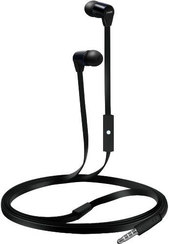 Coby CVE-104-BLK Stereo Earbuds with Microphone, Black; Dynamic transducers deliver powerful, bass-driven sound; Hands-free communication for Smartphones; In-ear-canal design provides ambient noise isolation to improve listening experience; One touch answer button for easy and quick access; UPC 812180020880 (CVE104BLK CVE104-BLK CVE-104BLK CVE-104 CVE104BK)