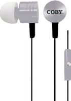 Coby CVE-106-SLV Metallic Stereo Earbuds, Silver; Metal housing for Better sound Response and Acoustic Performance; Soft silicone ear buds provide a super comfortable, noise reducing fit; Symphonized headphones are perfect for iPhones, iPods, iPads, mp3 players, CD players and more; Built in Microphone; One touch answer button; UPC 812180021016 (CVE106SLV CVE106-SLV CVE-106SLV CVE-106) 