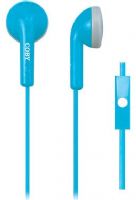 Coby CVE-109-BLU Tangle Free Stereo Earbuds, Blue, Comfortable in-ear design, Built-in microphone, One touch answer button, Tangle free flat cable; Designed for smartphones, tablets and media players; Weight 0.3 lbs, UPC 812180022211 (CVE-109-BLU CVE109BLU CVE109-BLU CVE-109BLU CVE 109BLU CVE109 BLU CVE-109-BL CVE109BL) 
