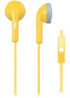 Coby CVE-109-YLW Tangle Free Stereo Earbuds, Yellow, Comfortable in-ear design, Built-in microphone, One touch answer button, Tangle free flat cable; Designed for smartphones, tablets and media players; Weight 0.3 lbs, UPC 812180020699 (CVE109YL CVE 109 YLW CVE 109YLW CVE109 YLW CVE-109YLW CVE109-YLW CVE109YLW) 